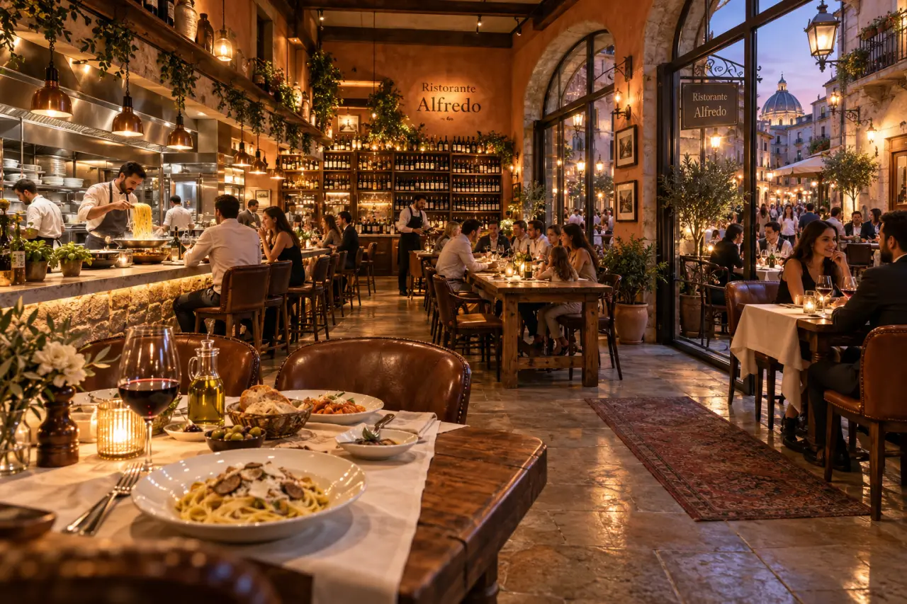 Les ristoranti italiani se choisissent selon l’expérience, la destination et le budget