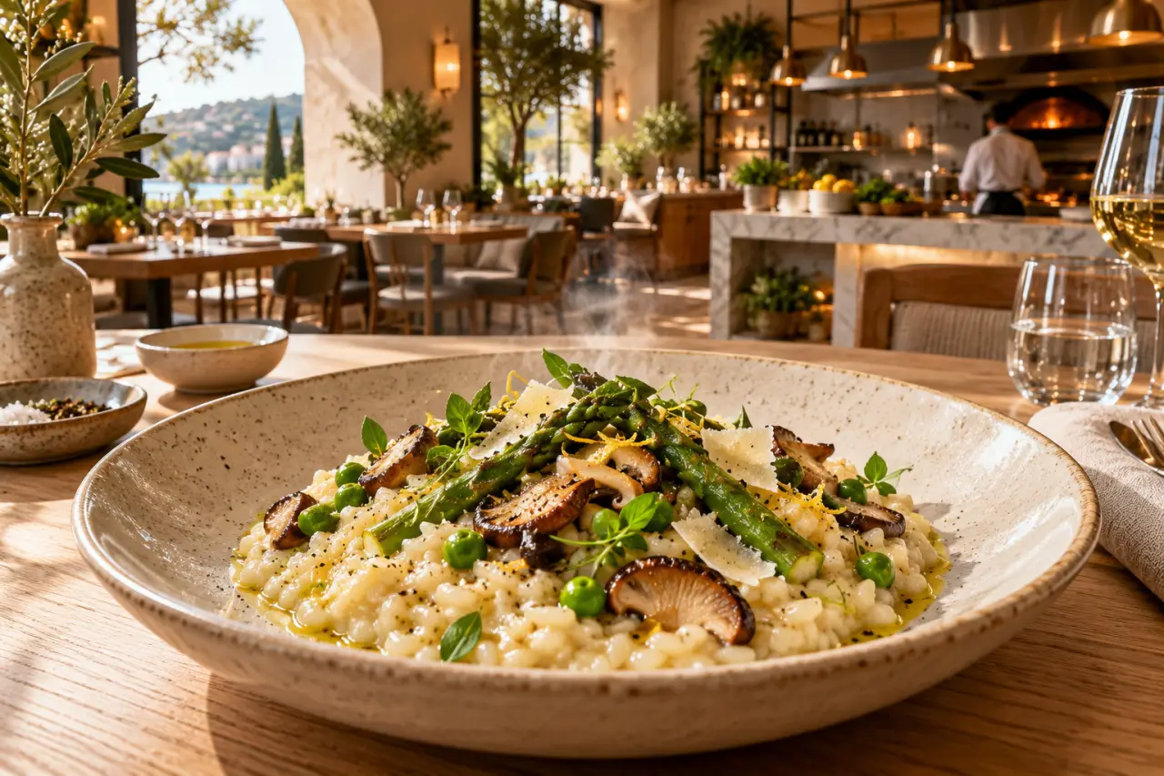 Risotto végétarien : le crémeux sans crème, et les 3 réglages qui font la différence