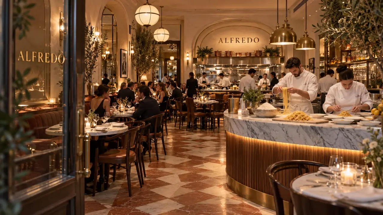 Da Alfredo à Paris 8 : pâtes fraîches maison et cuisine à la minute