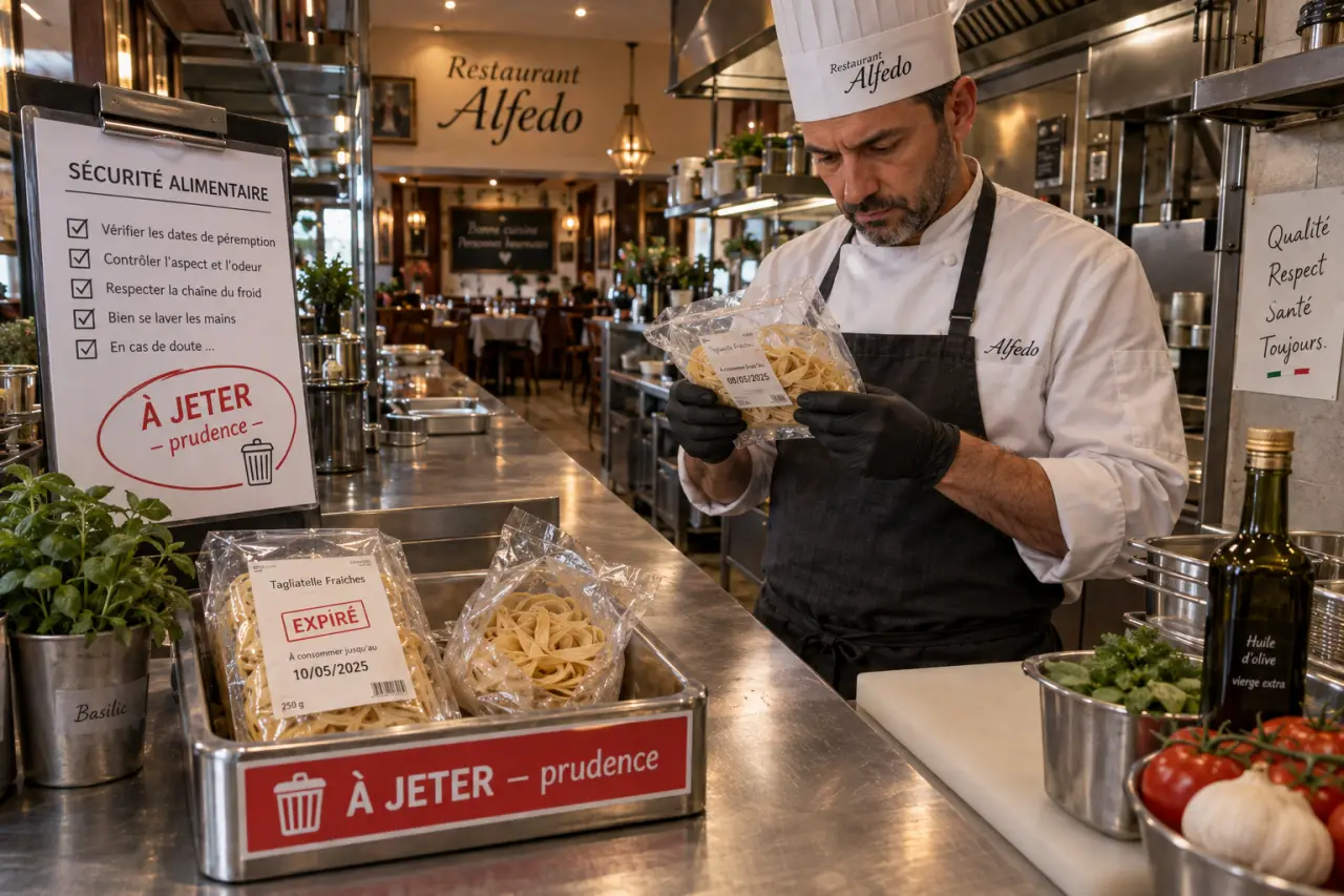 Pâtes fraîches périmées depuis 2 jours : paquet fermé ou non, la prudence prime